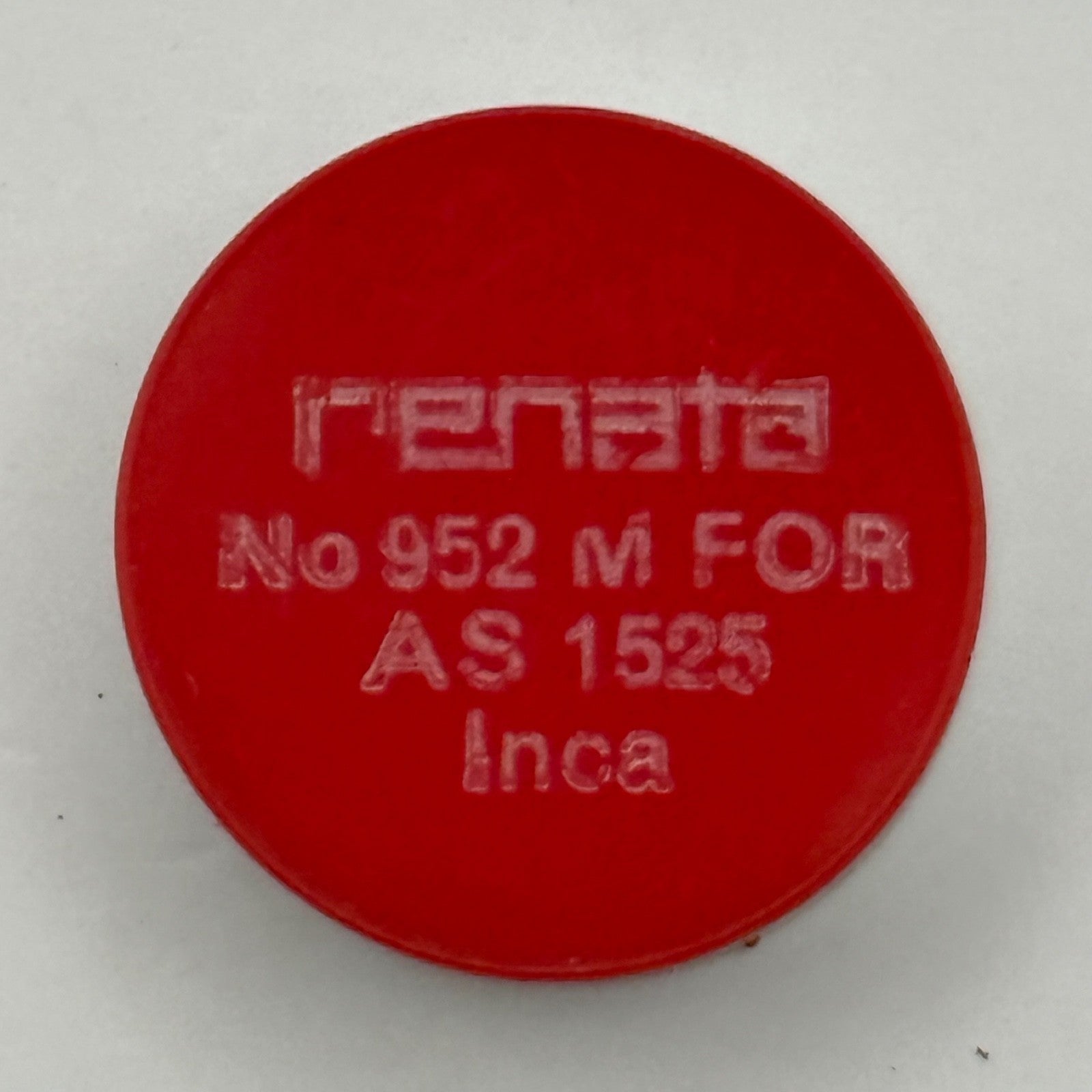 AS 1525 Balance Wheel Complete And Spring Inca 952 M Watch Movement Parts NOS