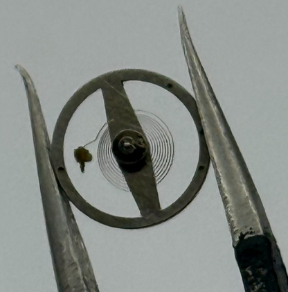 Brac 2021 Balance Wheel Complete And Spring  5¼’’’ 69 M Watch Movement Parts NOS