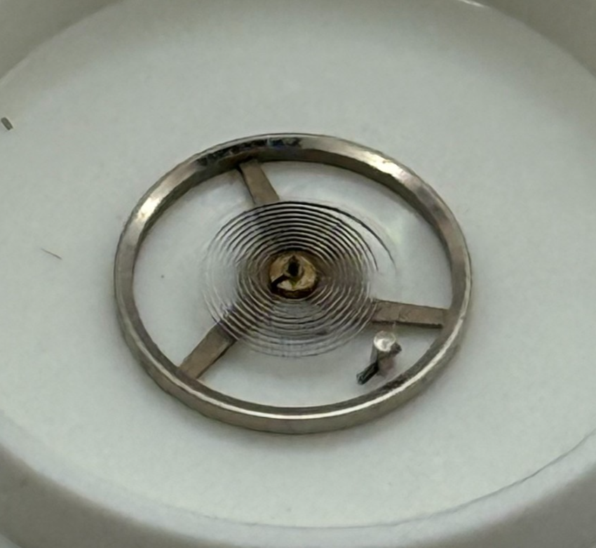 ETA Balance Wheel Complete And Spring Ord. + Inca Watch Movement Parts NOS