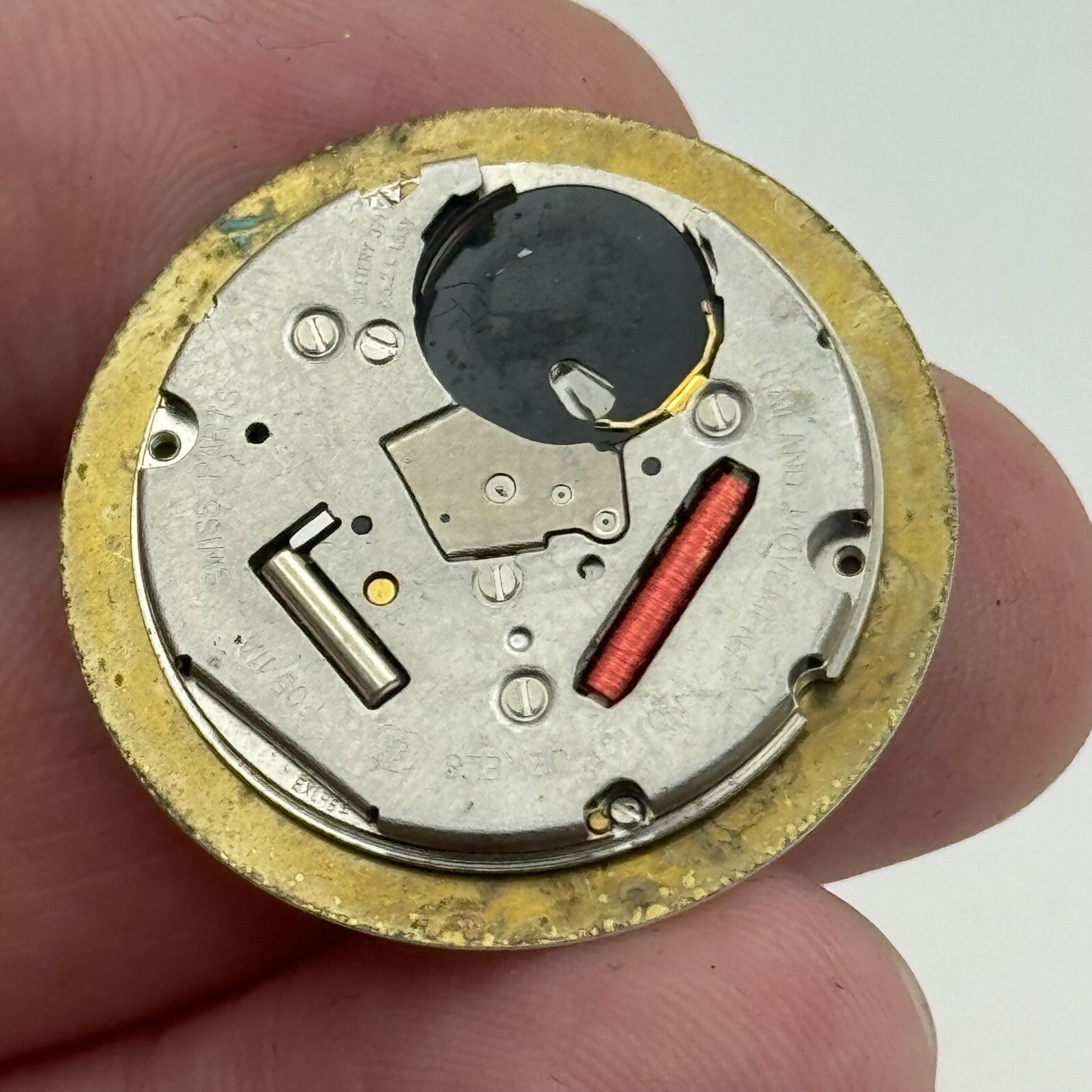 31.1mm Blandford ETA F05.11A Quartz Watch Movement Vintage UNTESTED PARTS SPARES