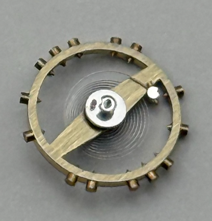 AS 970 Balance Wheel Complete And Spring Inca  28 M Watch Movement Parts NOS 
