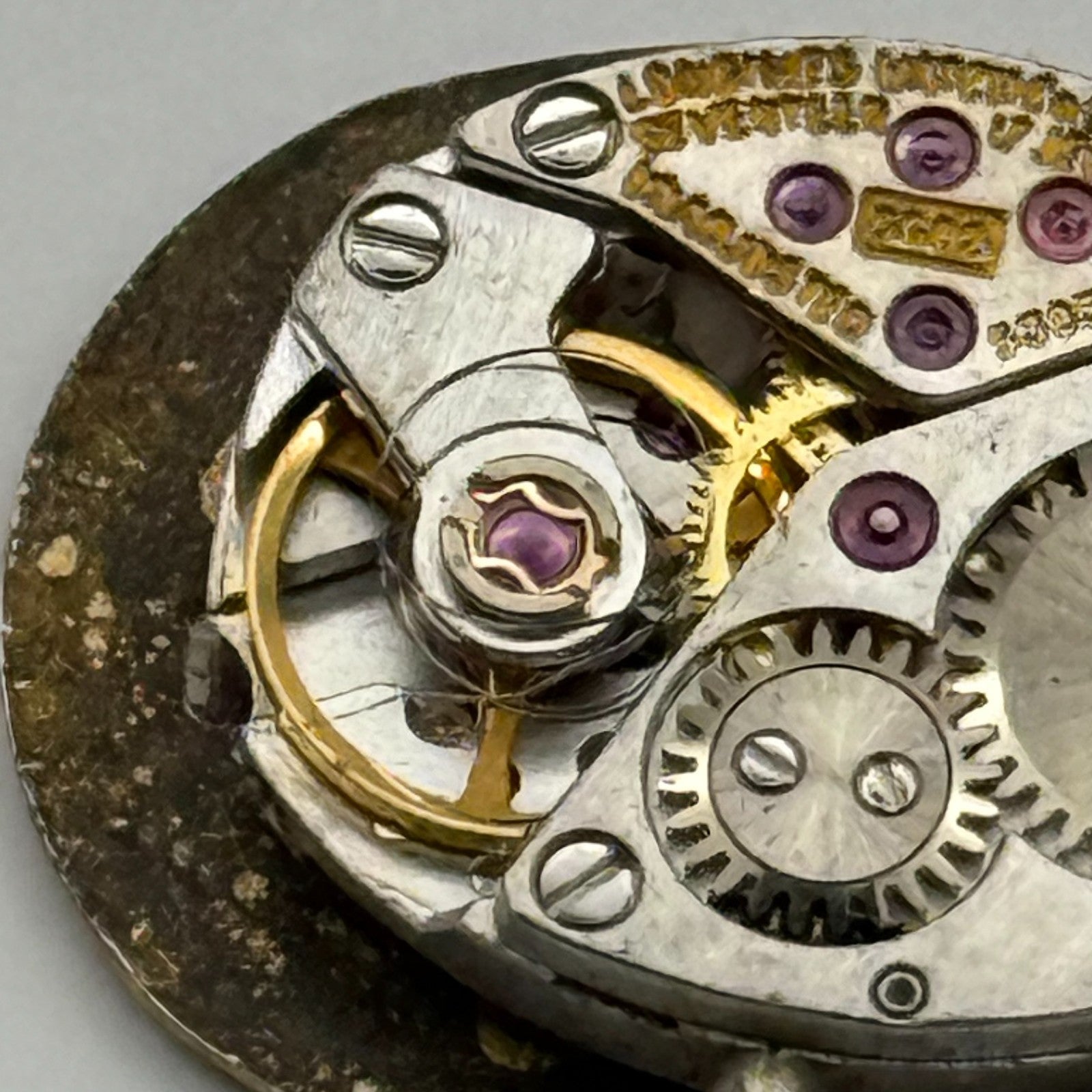 Longines 5602 Watch Movement Ladies 17 Jewels Manual Wind Vintage Parts 12.9mm