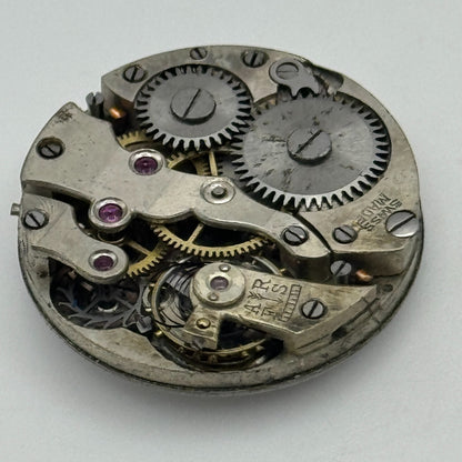 23.6mm 15 Jewels Swiss Porcelain Dial Trench Watch Movement Manual Wind PARTS