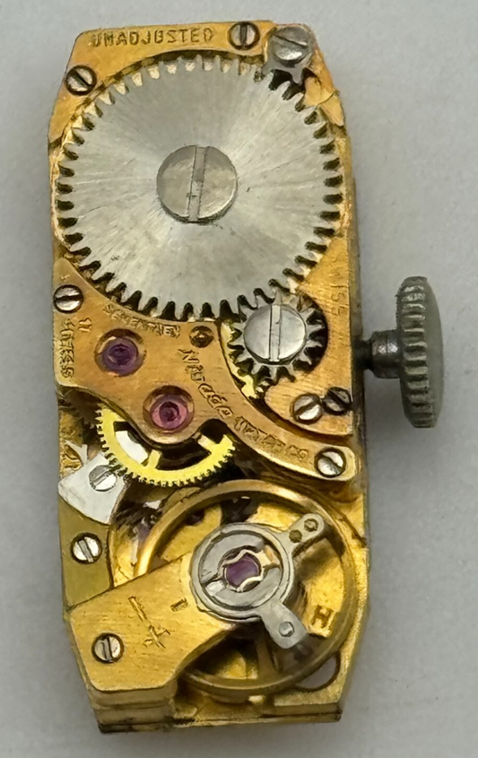 9mm Running Nivada FHF 59-21 Manual Wind 17 Jewels Swiss Watch Movement PARTS