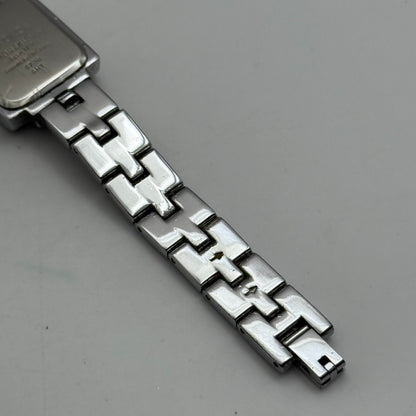 19mm Working Ladies Sekonda 4738 Jewelled Silver Tone Japan Quartz Watch 6 Inch