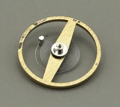 ST 1800 1805 Balance Wheel Complete And Spring Ord + Inca 1508 M Watch Parts NOS