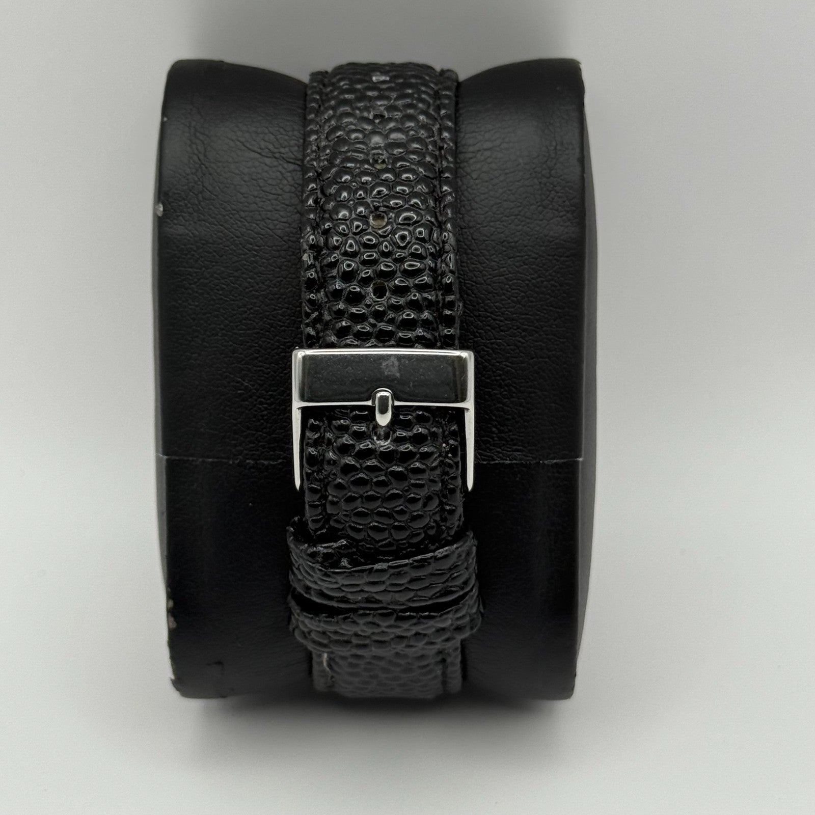 Ralph Klein CNL Ladies Quartz Watch Black Dial Crystal Bezel Working 29mm