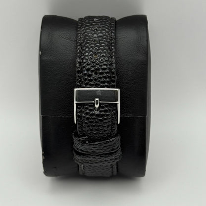 Ralph Klein CNL Ladies Quartz Watch Black Dial Crystal Bezel Working 29mm