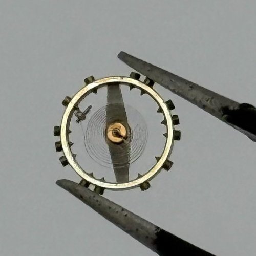 AS 976 1012 Balance Wheel Complete And Spring 29 M Watch Movement Parts NOS