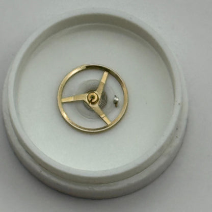 FHF 35-21 Balance Wheel Complete And Spring  Ord + Inca 1724 M Watch Parts NOS