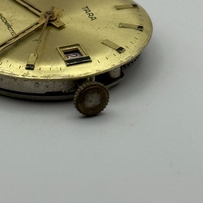 EB 8800 Watch Movement Tara Date Manual Wind Vintage Swiss Parts Repair 26.9mm
