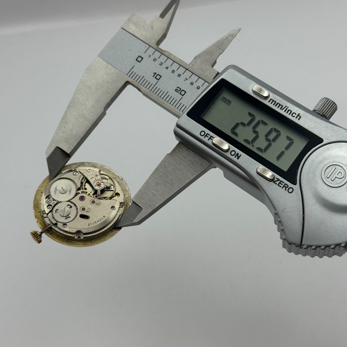 26mm Men's Rotary AS 1746 1747 Manual Wind Watch Movement Swiss Made PARTS