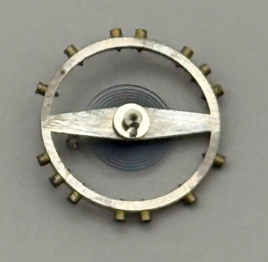 AS 1194 Balance Wheel Complete And Spring 11½’’’ 41 M Watch Movement Parts NOS