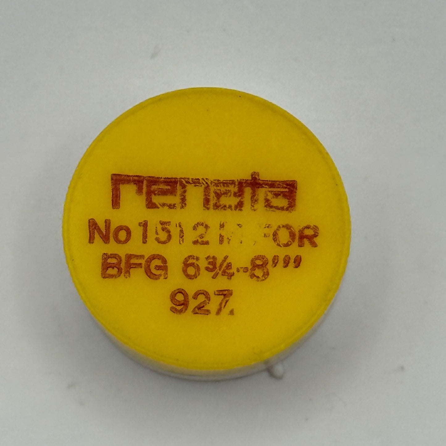 BFG 927 Balance Wheel Complete And Spring 6 3/4 - 8''' Watch Movement Parts NOS