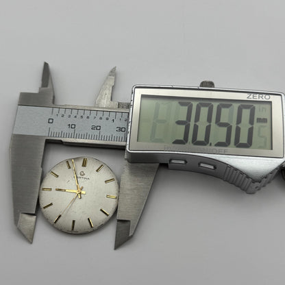 Certina 25-66 Watch Movement Manual Wind Vintage Swiss 17 Jewels Parts 25.8mm