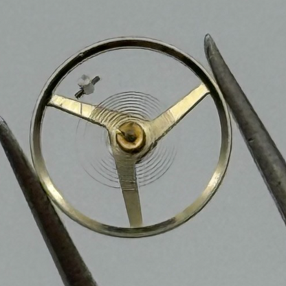 FEF 6660 Balance Wheel Complete And Spring Ord + Inca 1711 Watch Movement Parts