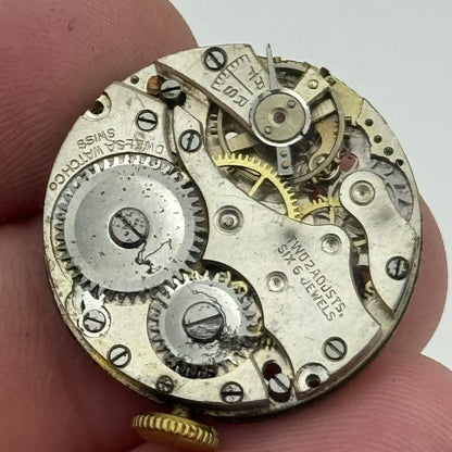 23.7mm Dwelsa Watch Co AS 340 A Schild Manual Wind Swiss Watch Movement PARTS