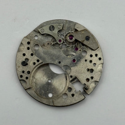 AS 1002 Watch Movement Manual Wind Vintage Swiss Incomplete Parts Repair 25.9mm