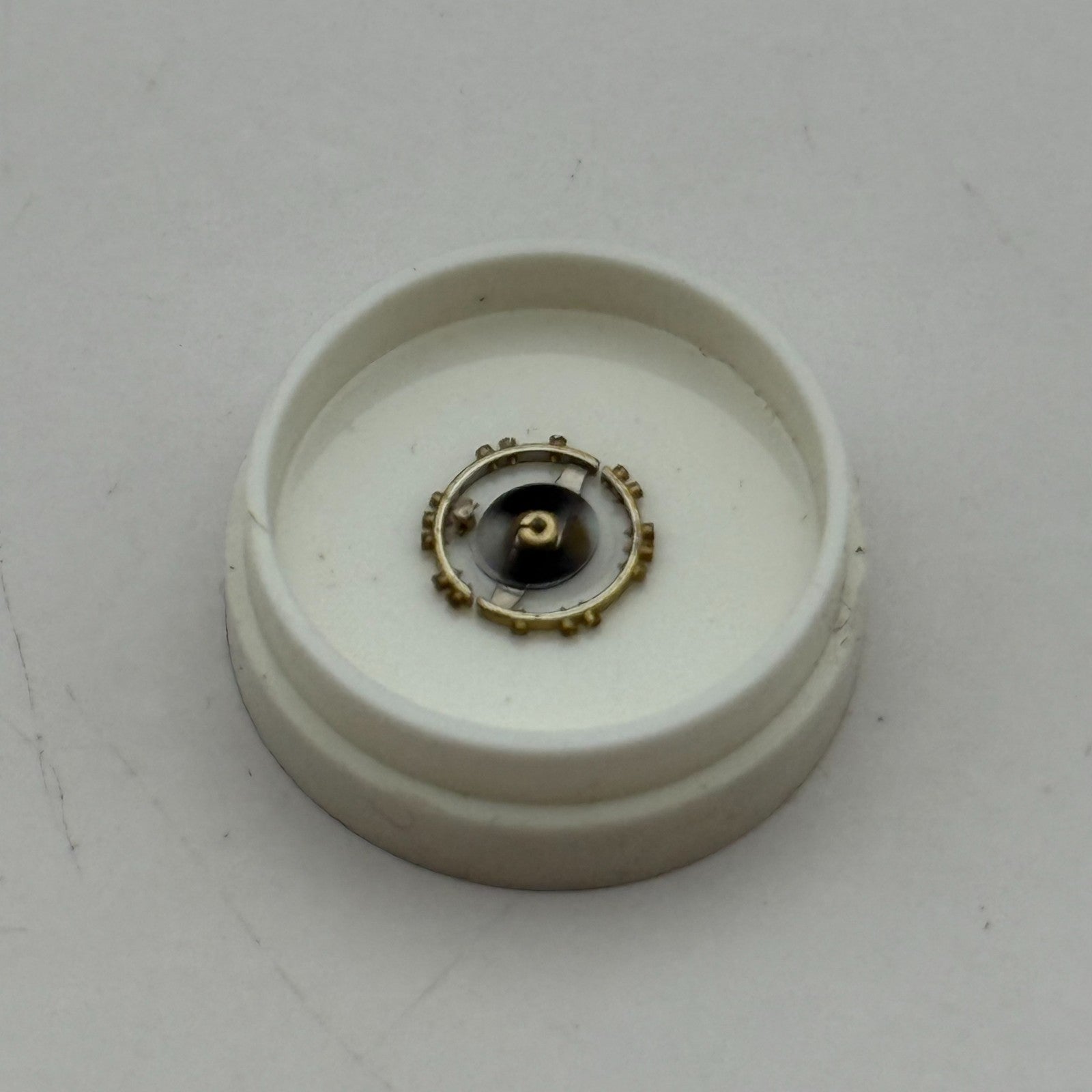 FHF 159 Balance Wheel Complete And Spring 3-10''' 190 M Watch Movement Parts NOS