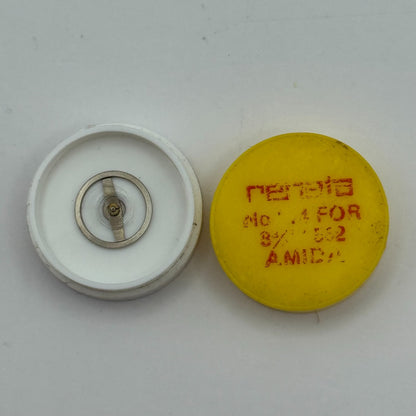Amida 562 Balance Wheel Complete And Spring  8¾’’’ 874 Watch Movement Parts NOS