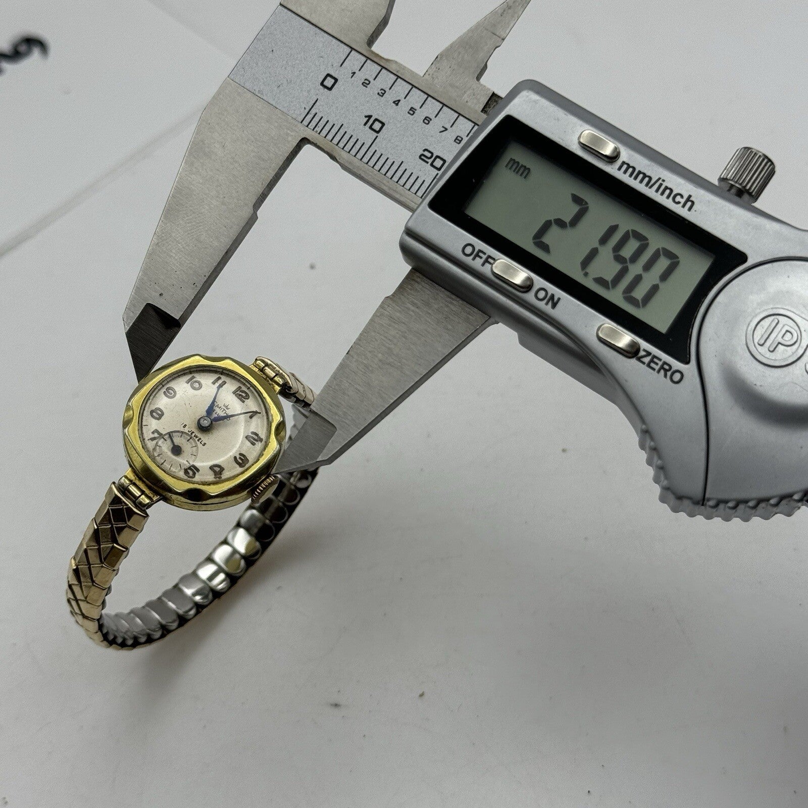 21mm Women’s Smiths De Luxe Rolled Gold Running Watch For Restoration