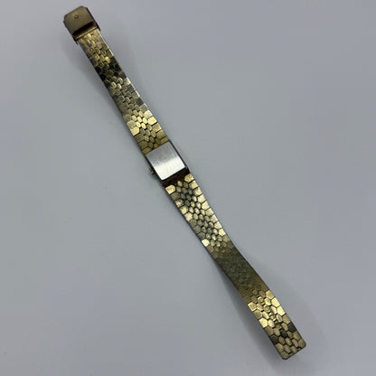 15mm Vintage Petit Bark Affect Heart Gold Plated Manual Wind Watch PARTS REPAIR