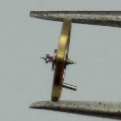 AS 1977-2 Balance Wheel Complete And Spring  1831 M Watch Movement Parts NOS