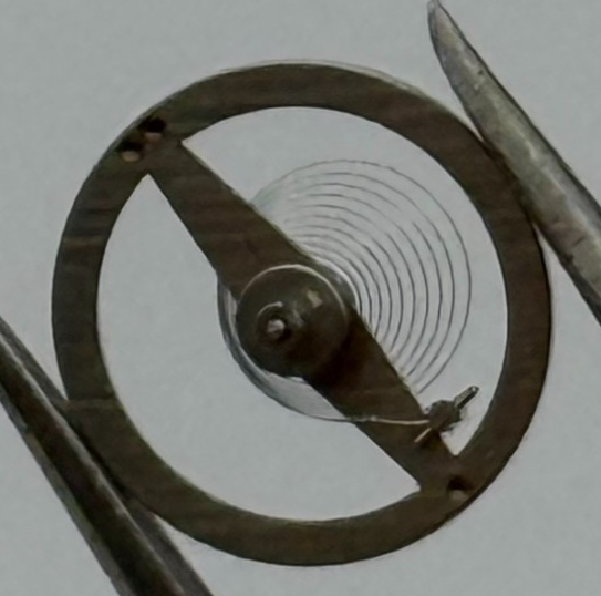 EB 1612 Balance Wheel Complete And Spring 6 3/4-8''' 950 Watch Movement Parts 
