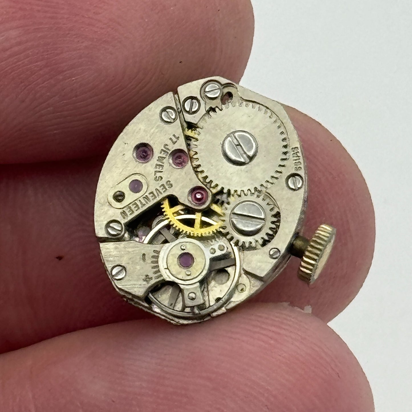 12.9mm Ladies Corvette AS 1677 A Schild Manual Wind Swiss Watch Movement PARTS