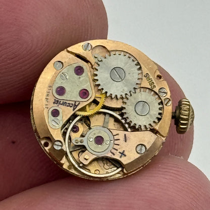 15.5mm ETA 2412 Accurist Manual Wind Ladies Watch Movement Swiss Vintage PARTS