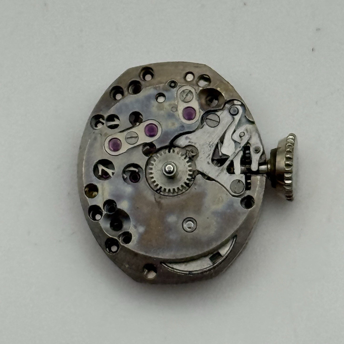 13.2mn Vintage Ladies Bulova 5AD Manual Wind Swiss Watch Movement PARTS REPAIR