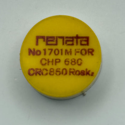 CHP 680 CRC 850 Balance Wheel Complete And Spring 1701 M Watch Movement Parts 