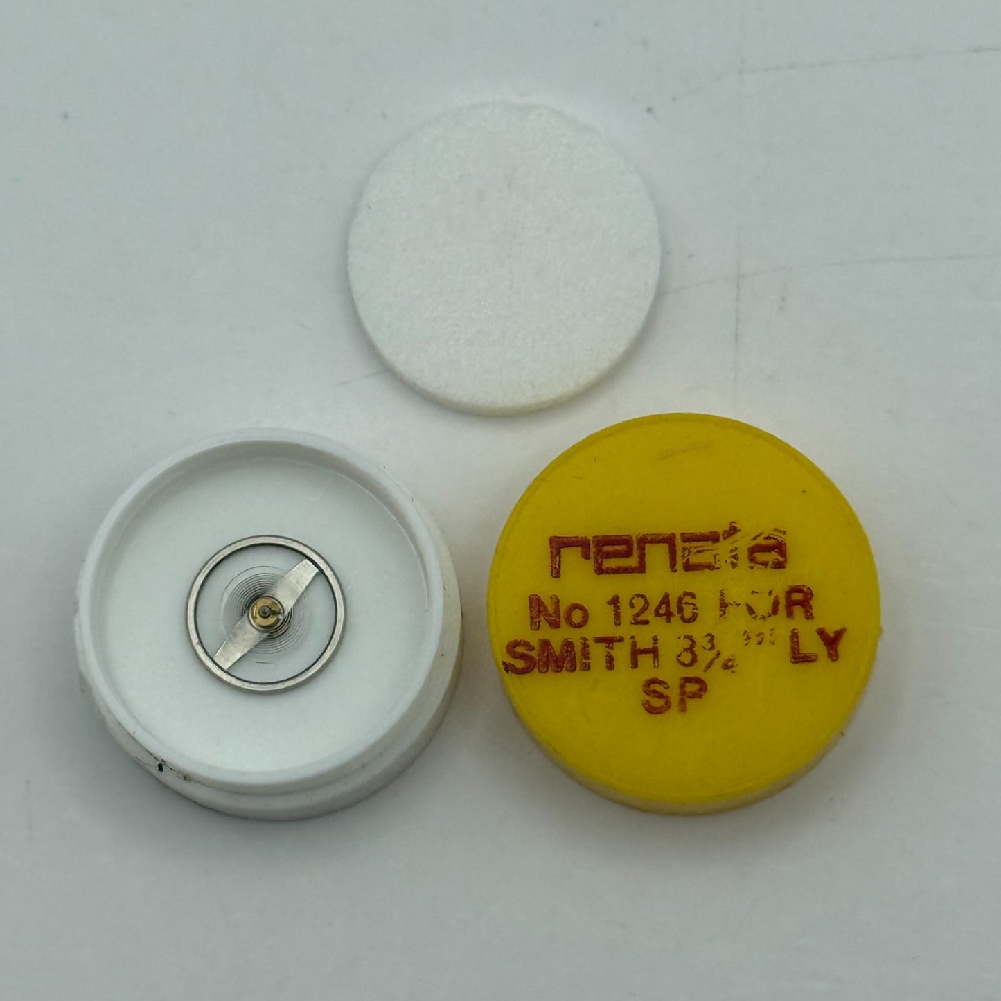 Smith 8 3/4''' Balance Wheel Complete And Spring  LYSP 1246 Watch Movement Parts