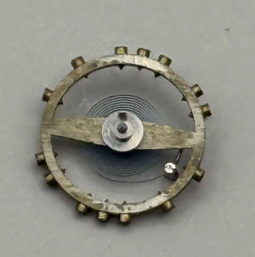 FHF 60 Balance Wheel Complete And Spring 5¾–8’’’ 200 M Watch Movement Parts NOS
