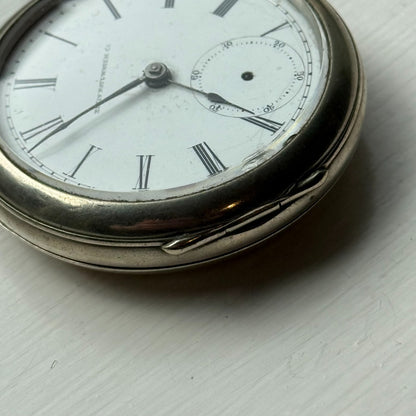 Elgin Grade 7 Pocket Watch Antique Illinois Sub Seconds Key Wound Parts American