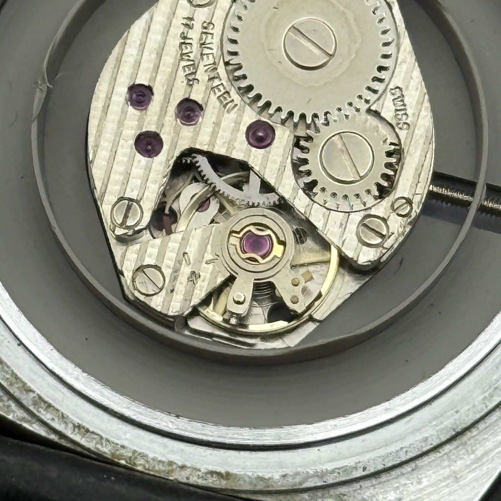 32mm Vintage Mens Limit FHF ST 69-21 Swiss Manual Wind Watch PARTS REPAIR