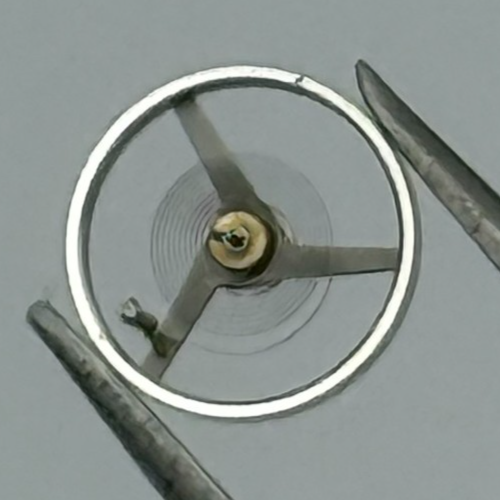 AS 1677 Balance Wheel Complete And Spring 1224 M Watch Movement Parts NOS