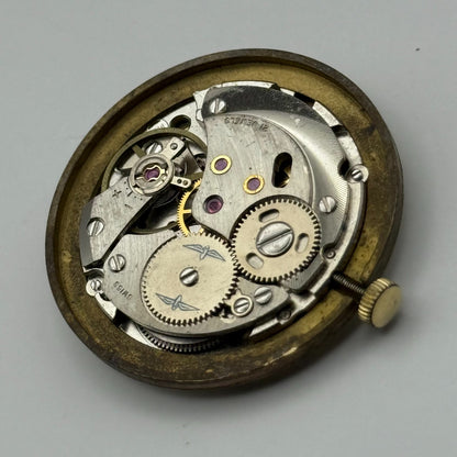 AS 2061 Date Watch Movement Rotary Manual Wind Vintage Swiss Parts Repair 25.5mm