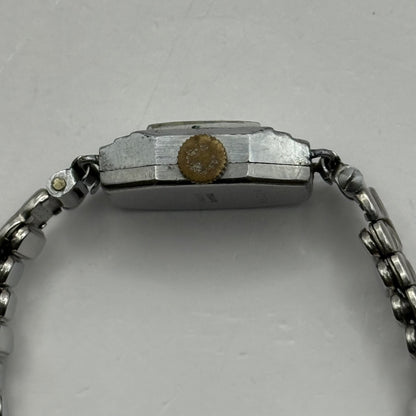 14mm Vintage Ladies Manual Wind Stainless Steel Sizor Band Watch PARTS / REPAIR