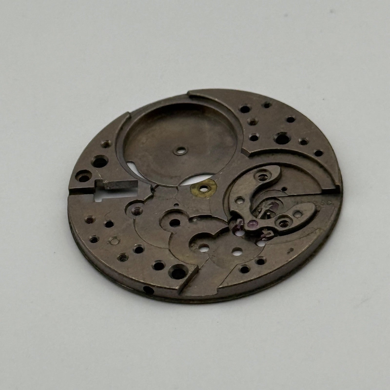 Omega 30T2 SC Watch Movement Main Plate Vintage Swiss Rare Parts Repair 30.5mm