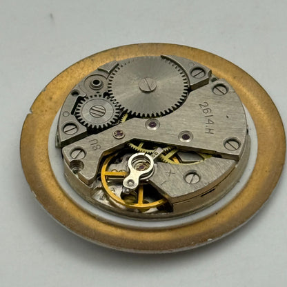25.9mm Vintage Sekonda 2614.H Soviet USSR Manual Wind Watch Movement PART REPAIR