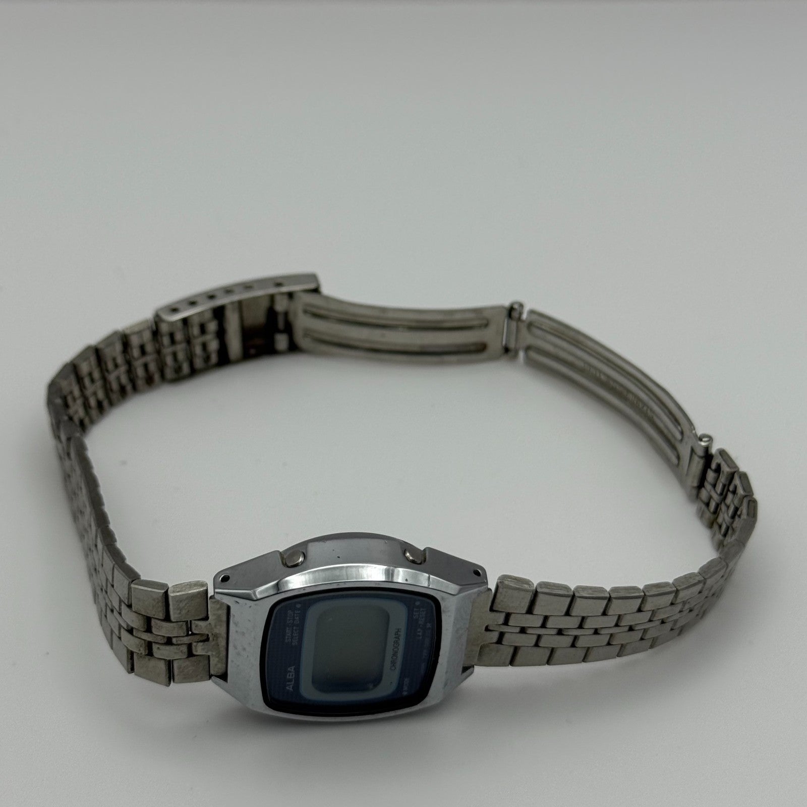 Seiko Alba Ladies Digital Chronograph Quartz Watch 23mm UNTESTED PARTS