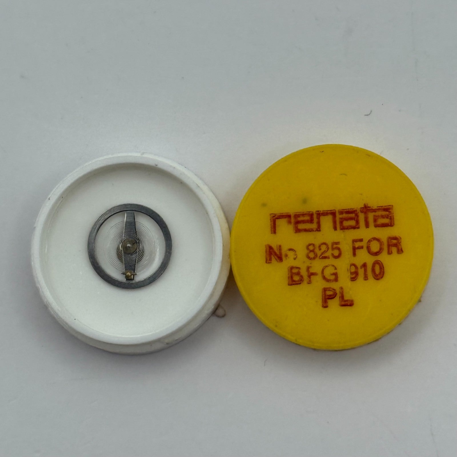 BFG 910 Balance Wheel Complete And Spring Renata 825 Watch Movement Parts NOS 