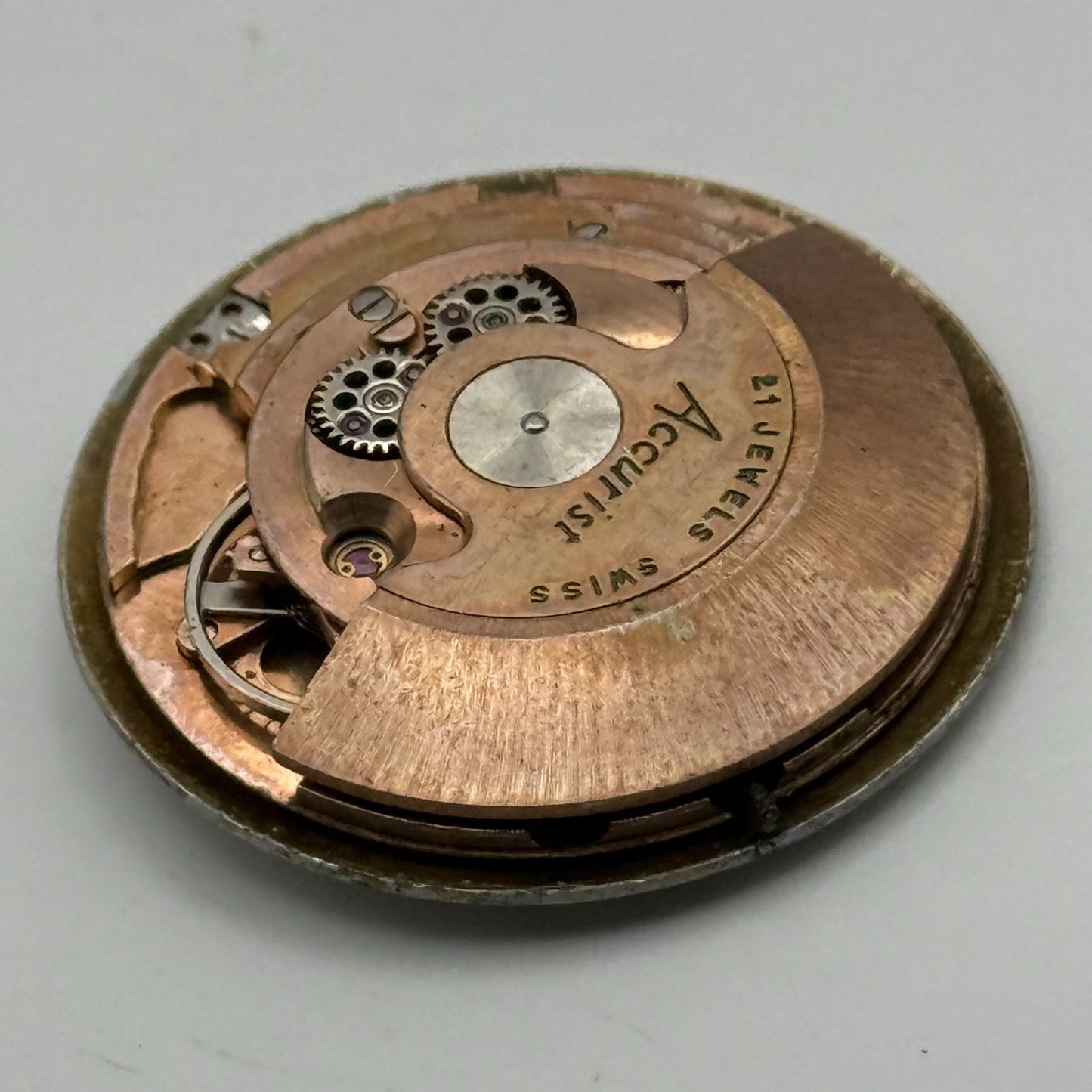 ETA 2451 Watch Movement Accurist Shockproof 21 Jewels Automatic Parts 28.5mm