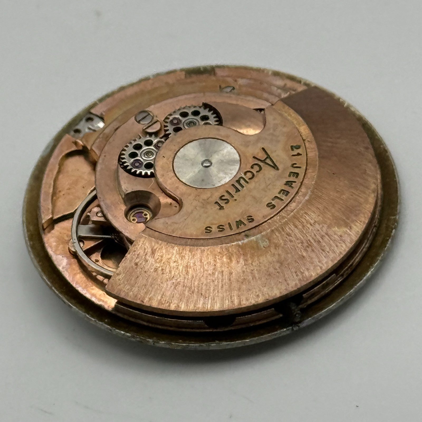 ETA 2451 Watch Movement Accurist Shockproof 21 Jewels Automatic Parts 28.5mm