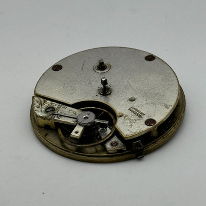 40.7mm Antique Lambert Geneve Balance Intact Key Wound Pocket Watch Movement
