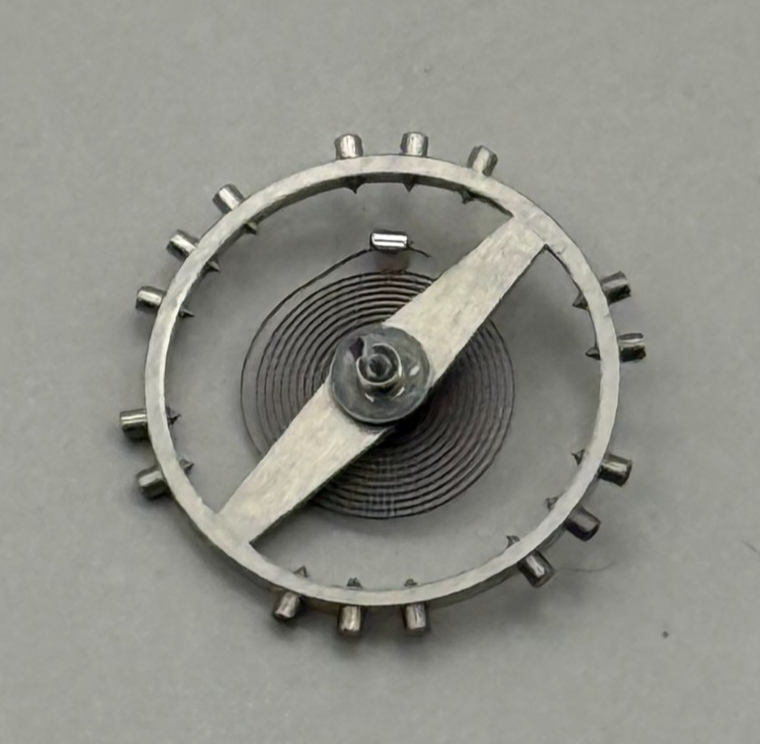 Felsa 4000 Balance Wheel Complete And Spring Inca 965 M Watch Movement Parts NOS