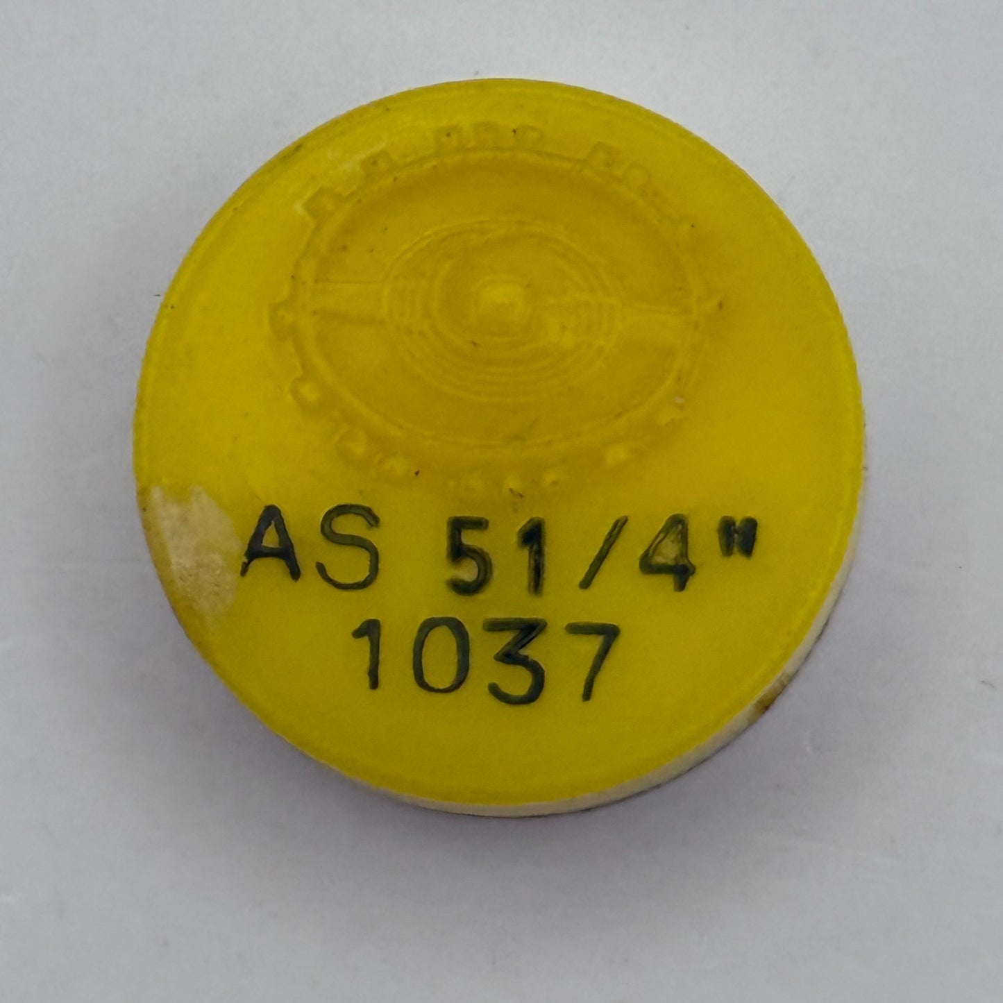 AS 1037 Balance Complete 5¼’’’ Renata Watch Movement Parts Vintage Damaged