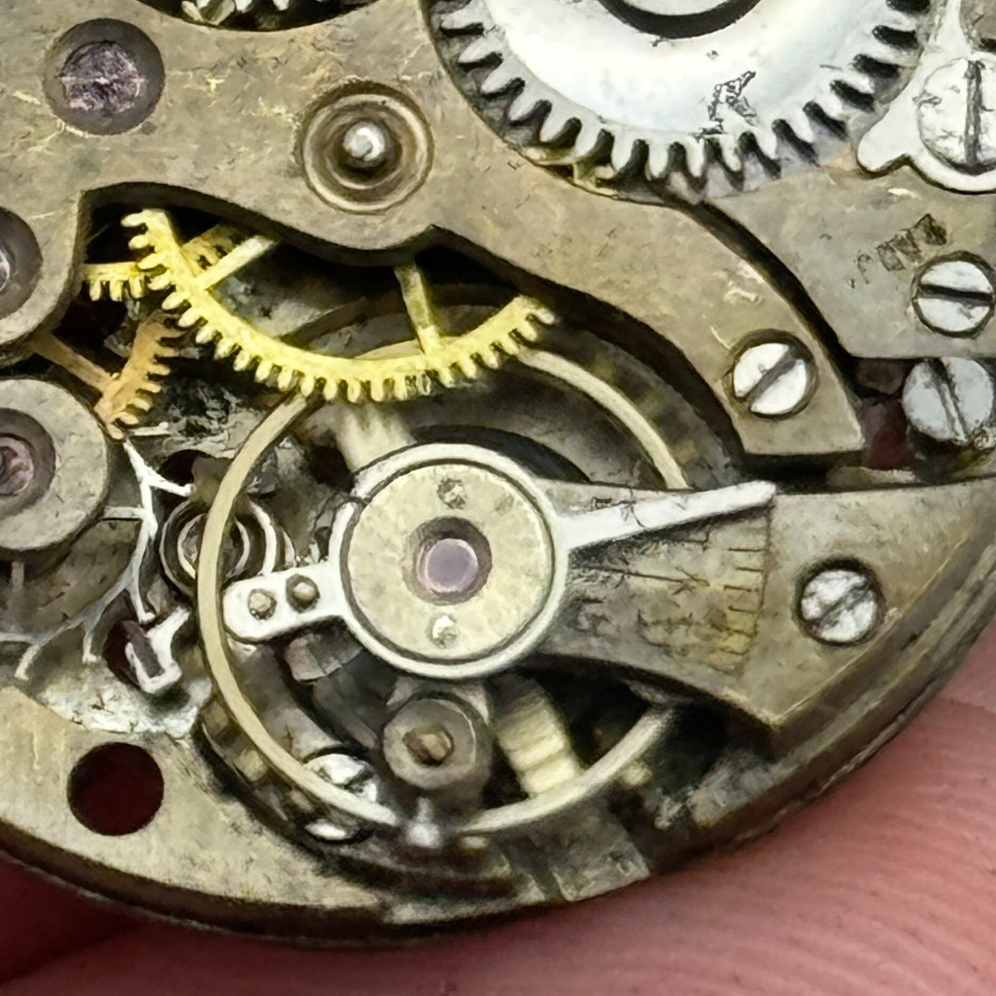 23.6mm SFG 15 Jewels Swiss Vintage Manual Wind Watch Movement PARTS SPARES