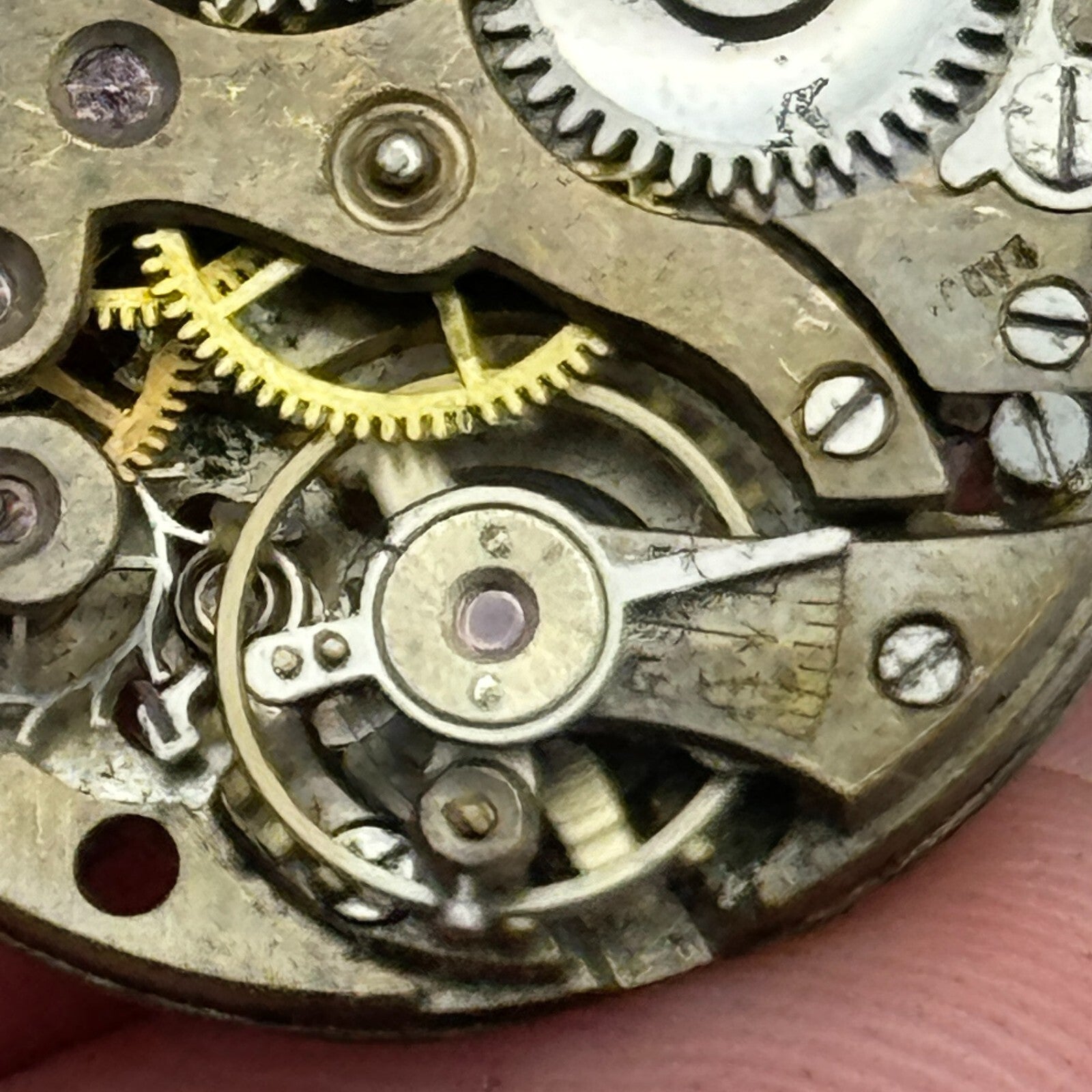 23.6mm SFG 15 Jewels Swiss Vintage Manual Wind Watch Movement PARTS SPARES